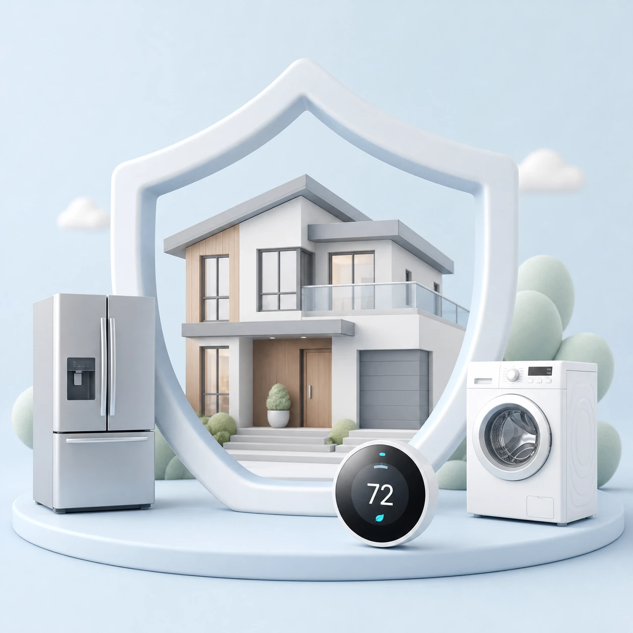 Superior home protection: appliances, HVAC and plumbing covered under one plan